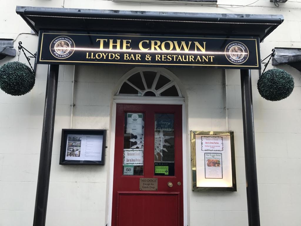 Crown Hotel Pwllheli Eksteriør bilde
